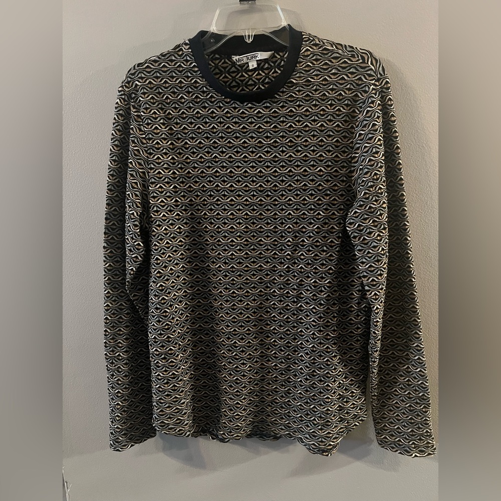 Mr Turk Men Pullover Sz S Multicolor Casual 100% Cotton Sp5 Sweater